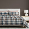 Completo Letto in 100% Cotone con lenzuola e Federe tata blu