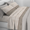 Completo Sogno Beige 100% flanella di cotone