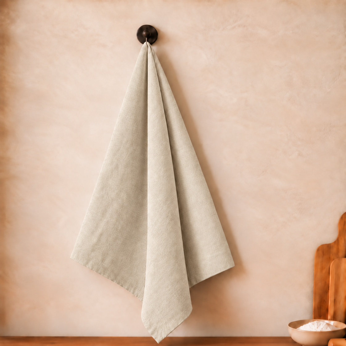 Canovaccio da Cucina in 100% Cotone beige
