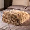 Morbida Coperta in Ecopelliccia Marrone