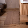 Tappeto bagno in spugna caramello