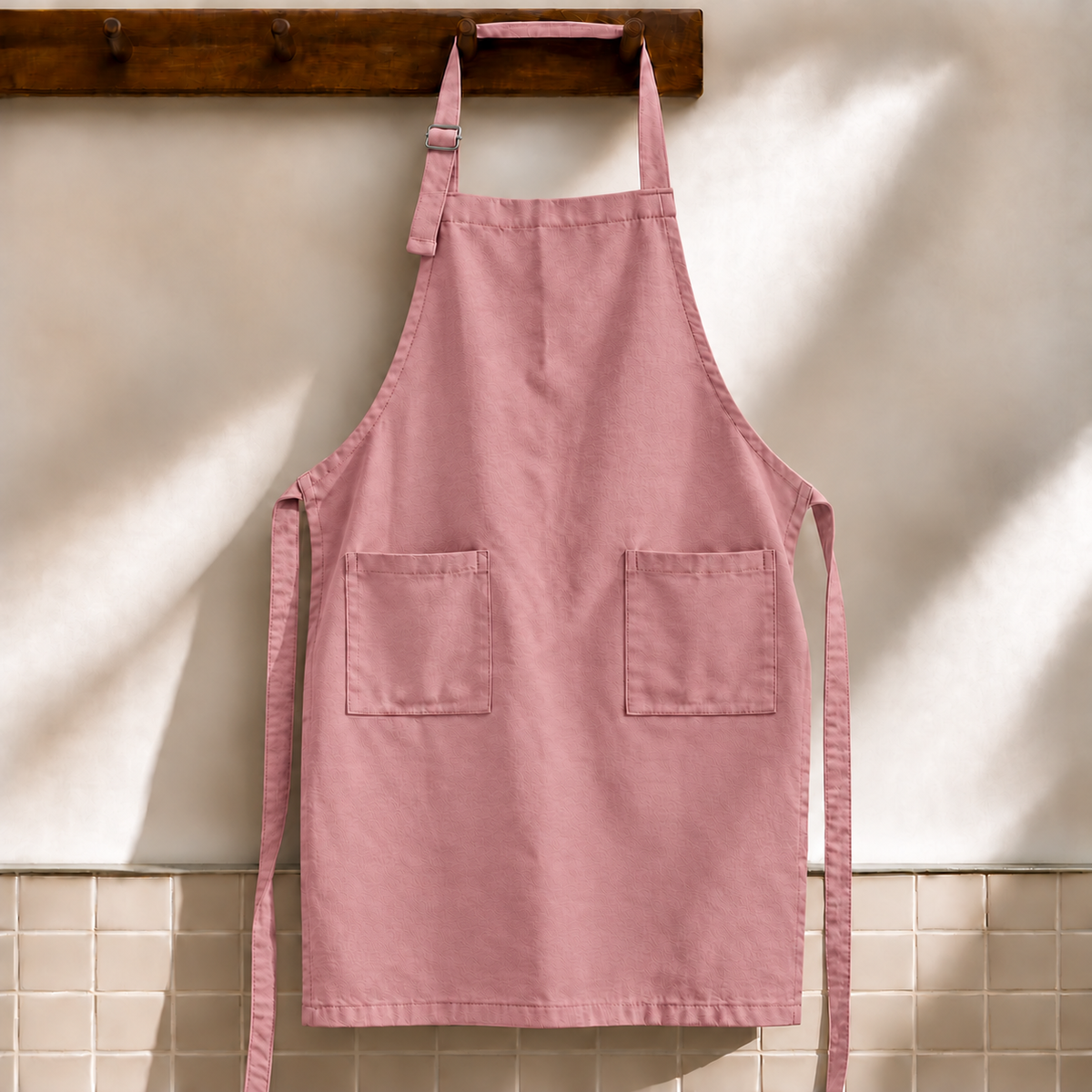 Grembiule da Cucina in 100% Cotone rosa