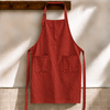 Grembiule da Cucina in 100% Cotone rosso