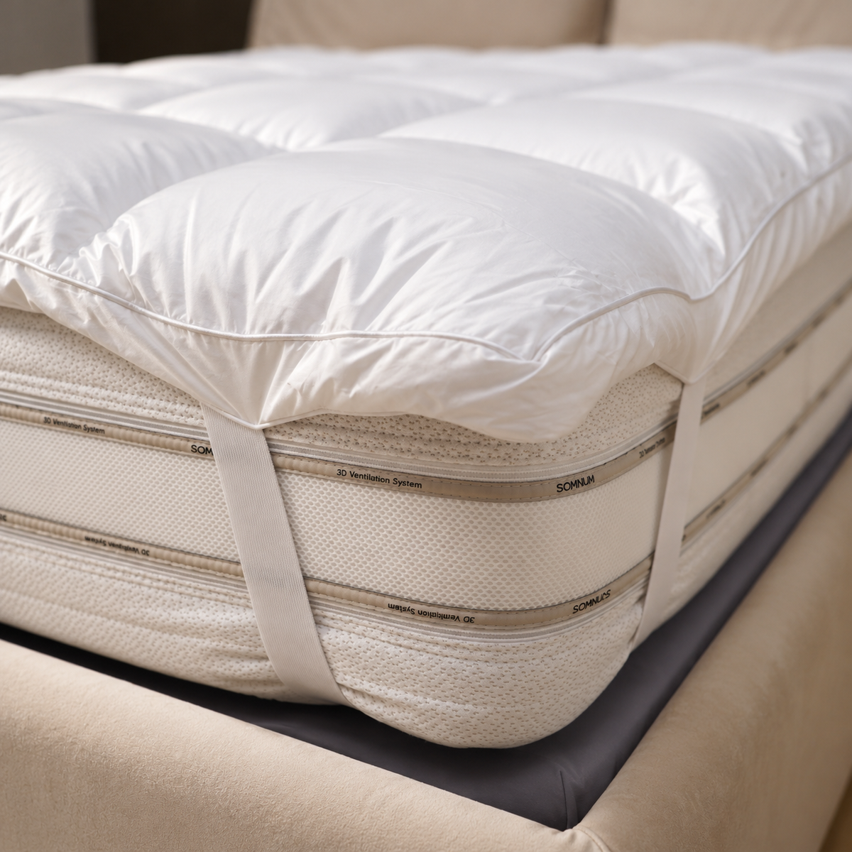 Topper materasso in cotone
