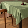 Tovaglia in 100% cotone Panama verde