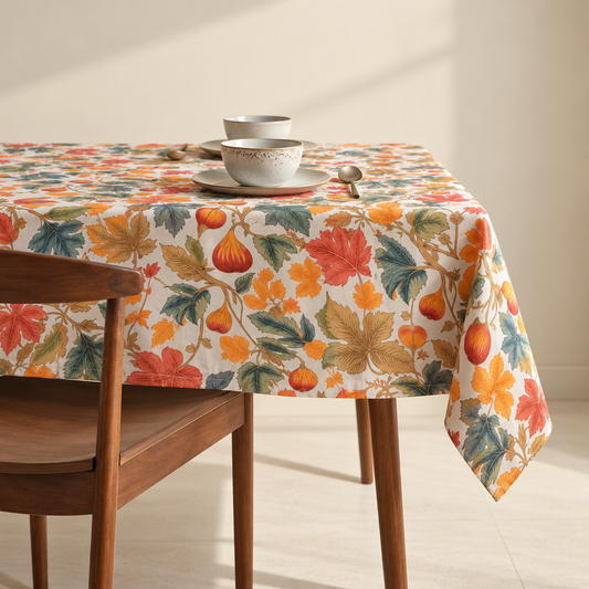 Tovaglia in 100% cotone autunno