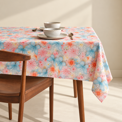 Tovaglia in 100% cotone farfalle