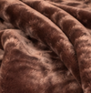 Plaid Nuvola cioccolato
