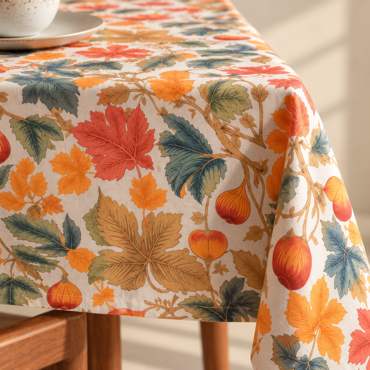 Tovaglia in 100% cotone autunno